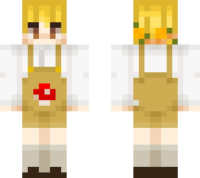 mushroom overalls