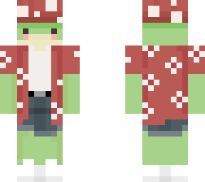 mushroom summer frog