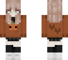 my skin in a halloween outfit! :)