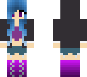 mysterious dark girl (edit)