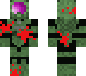 paintball suit with paint splotches