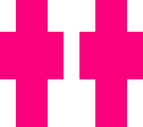pink glitch