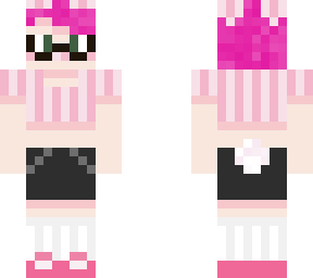 pink hair bunny