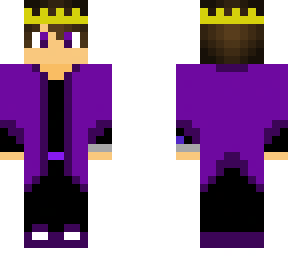 purple king | Minecraft Skin