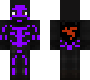 purple skull trooper with black knight shield