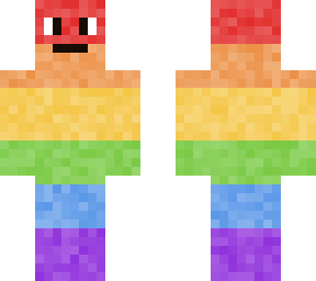 rainbow skin