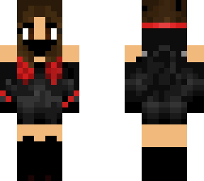 red karate girl