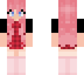 red plaid dress