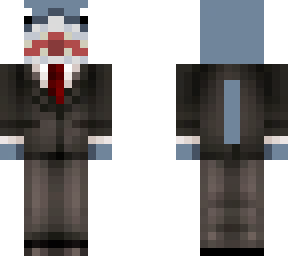 shark skin in a suit