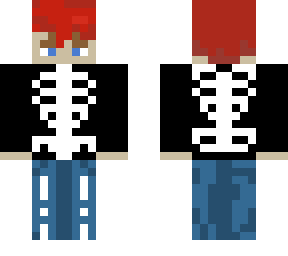 skeleton boy