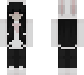white bunny hoodie girl