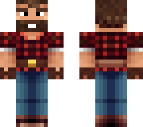 Wood Cutter | Minecraft Skin