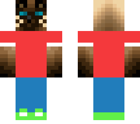 antfrost wears normal clothes
