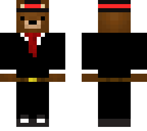 bear with a suit