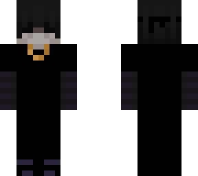 black and purple
