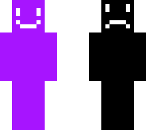 black and purple