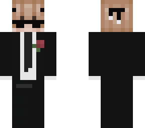black suit. and face made by @moiety pls go follow them
