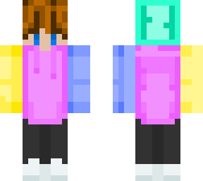 block hoodie boy