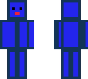 blue and red boi