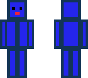 blue and red boi