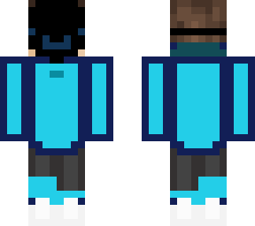 blue mask