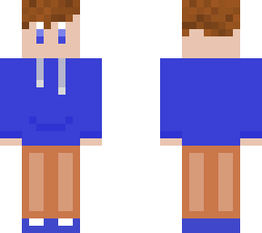 blue sweater kid