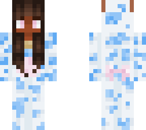 blueberry cow pajama's - v2
