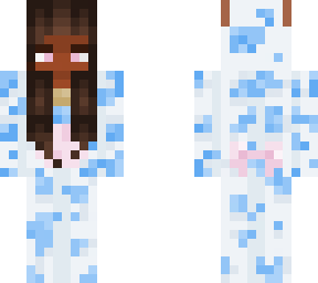 blueberry cow pajama's - v3