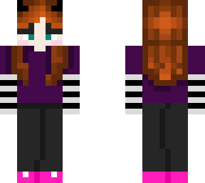 brown haired e-girl