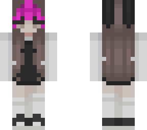 bunny w pink bangs but dead