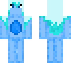 chica azul como mar azul