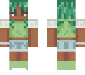 cute green girl </3
