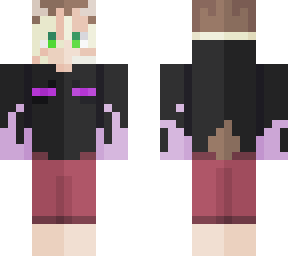 enderman hoodie cream