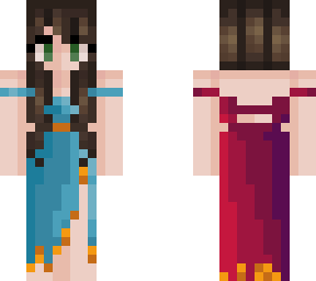 fancy blue dress