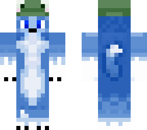 frosty in a frog bucket hat.