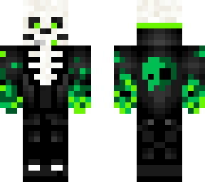 green gamer skeleton