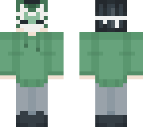 green kitsune