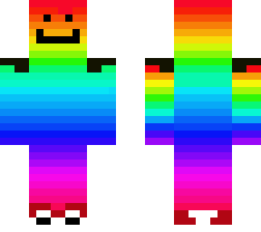 haha funny rainbow guy