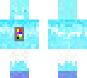ice man with chest heart