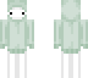 idek in a white hoodie
