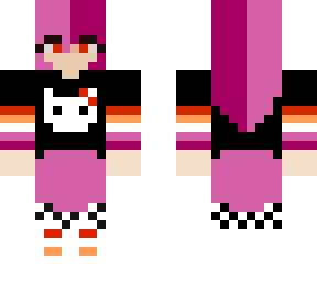 lesbain hello kitty scene girl