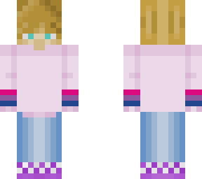 my skin +bi flag also i havent posted in a while lolz