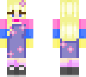 pan girl with overalls