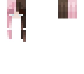pink + brown hair base