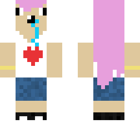 pink heart noob