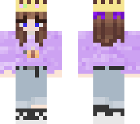 purple sweater ranboo girl (edited from madyiskewl)