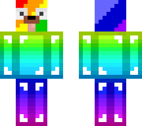 rainbow dog