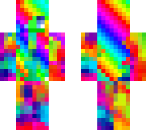 rainbow girl