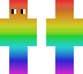 rainbow with eyes