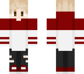 red hoodie skater boi